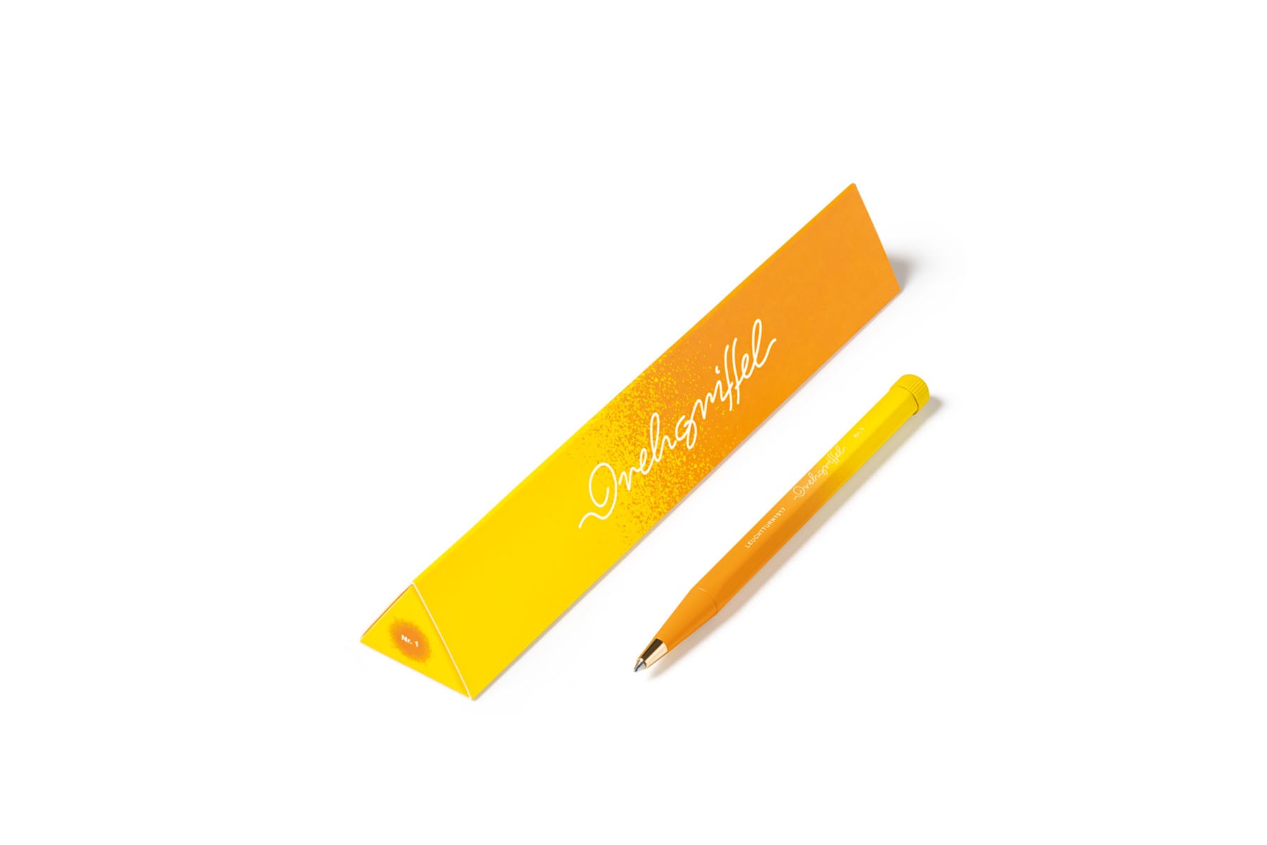 Długopis Drehgriffel Gradient Edition – pomarańczowo-żółty, Leuchtturm1917, papierniczy design