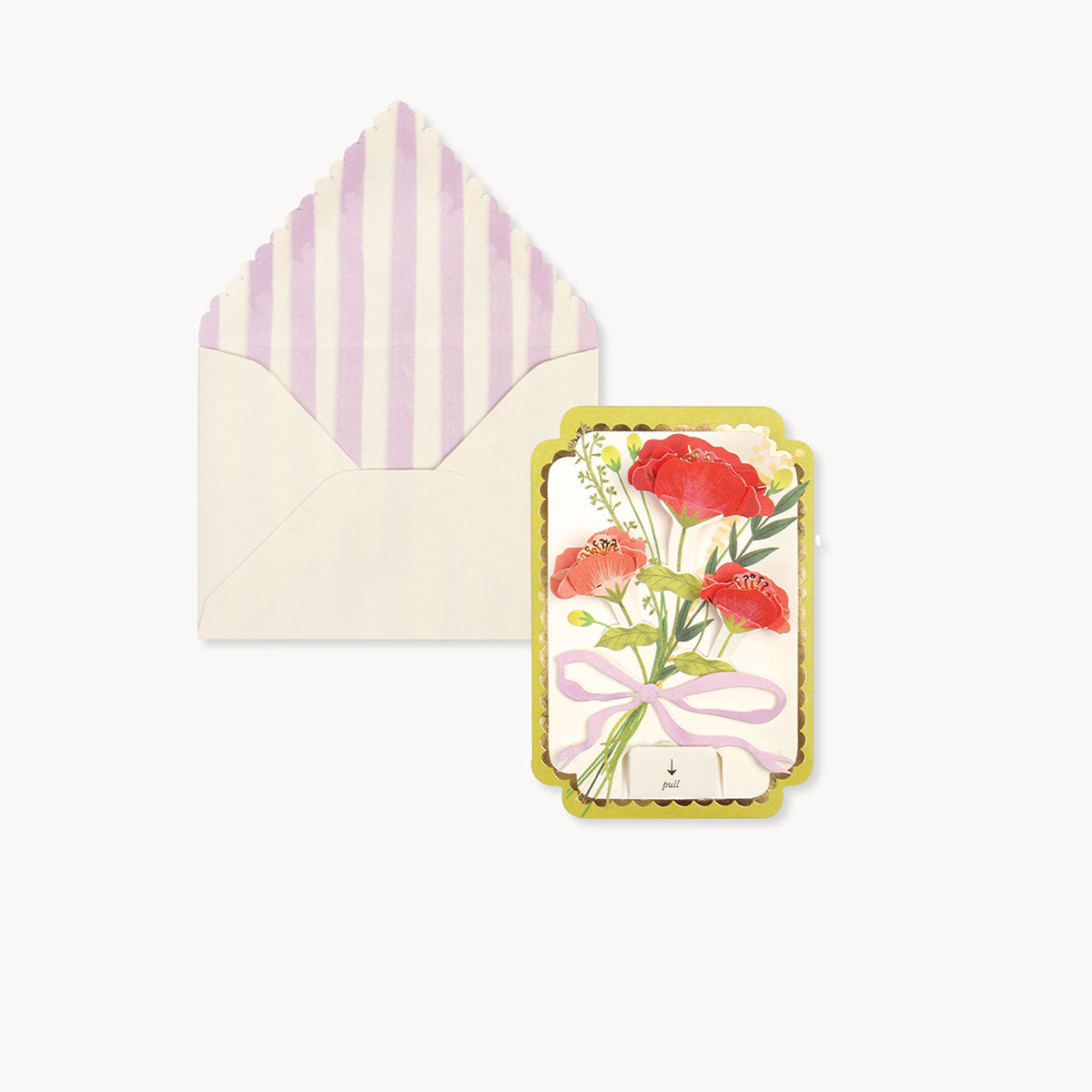 Kartka pop-up – polny bukiet, UWP Luxe, papierniczy design
