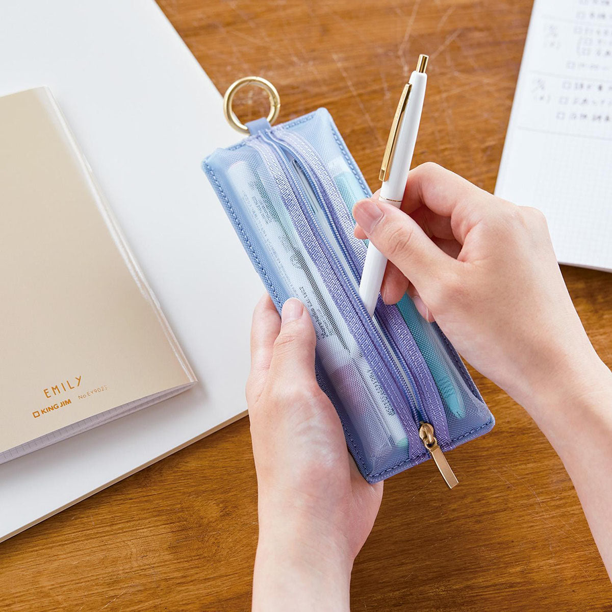 Piórnik EMILy Flat Pen Case, KING JIM, papierniczy design