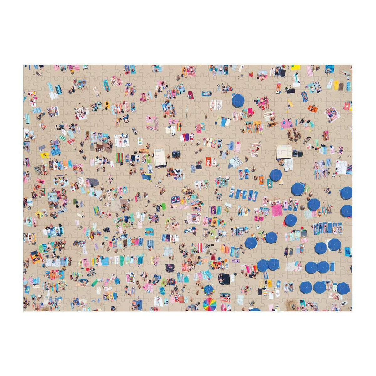 Puzzle 500 – The Beach, Galison, papierniczy design