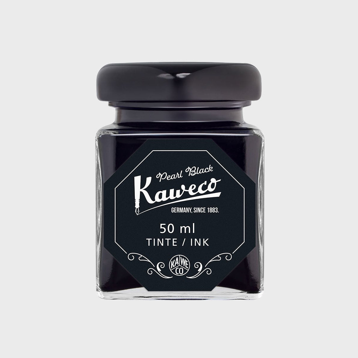 Atrament Kaweco Pearl Black, Kaweco, design sklep papierniczy, domowe biuro