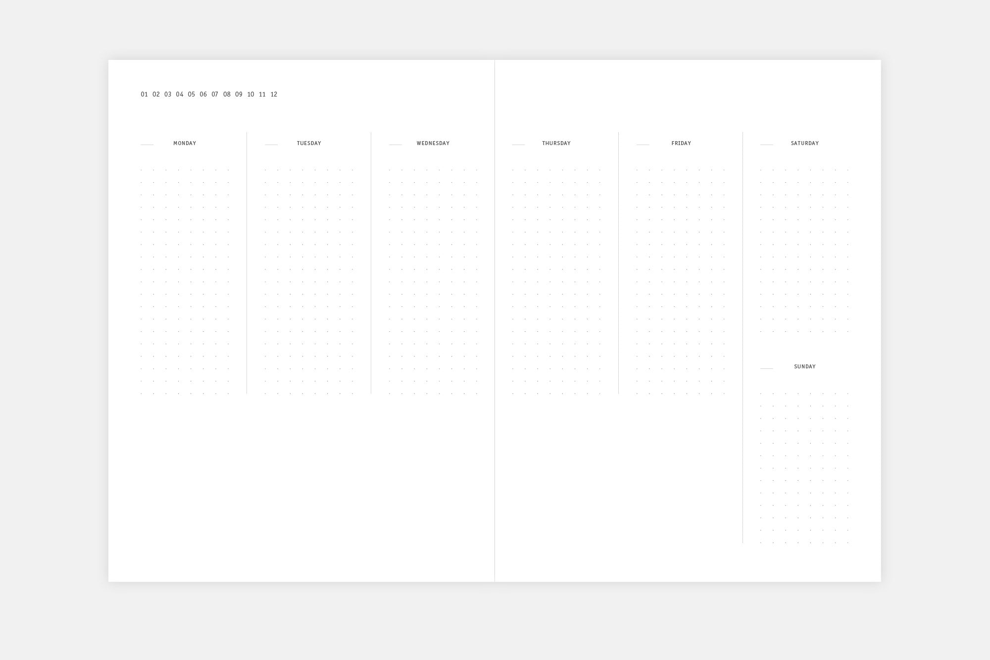 Planner KLASYK, Papierniczeni, design artykuły biurowe, domowe biuro
