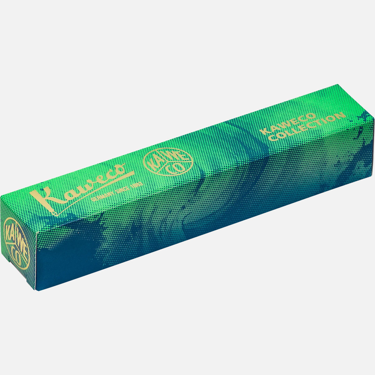 Kartonowe pudełeczko na pióro wieczne Kaweco Collection Marble Ocean.