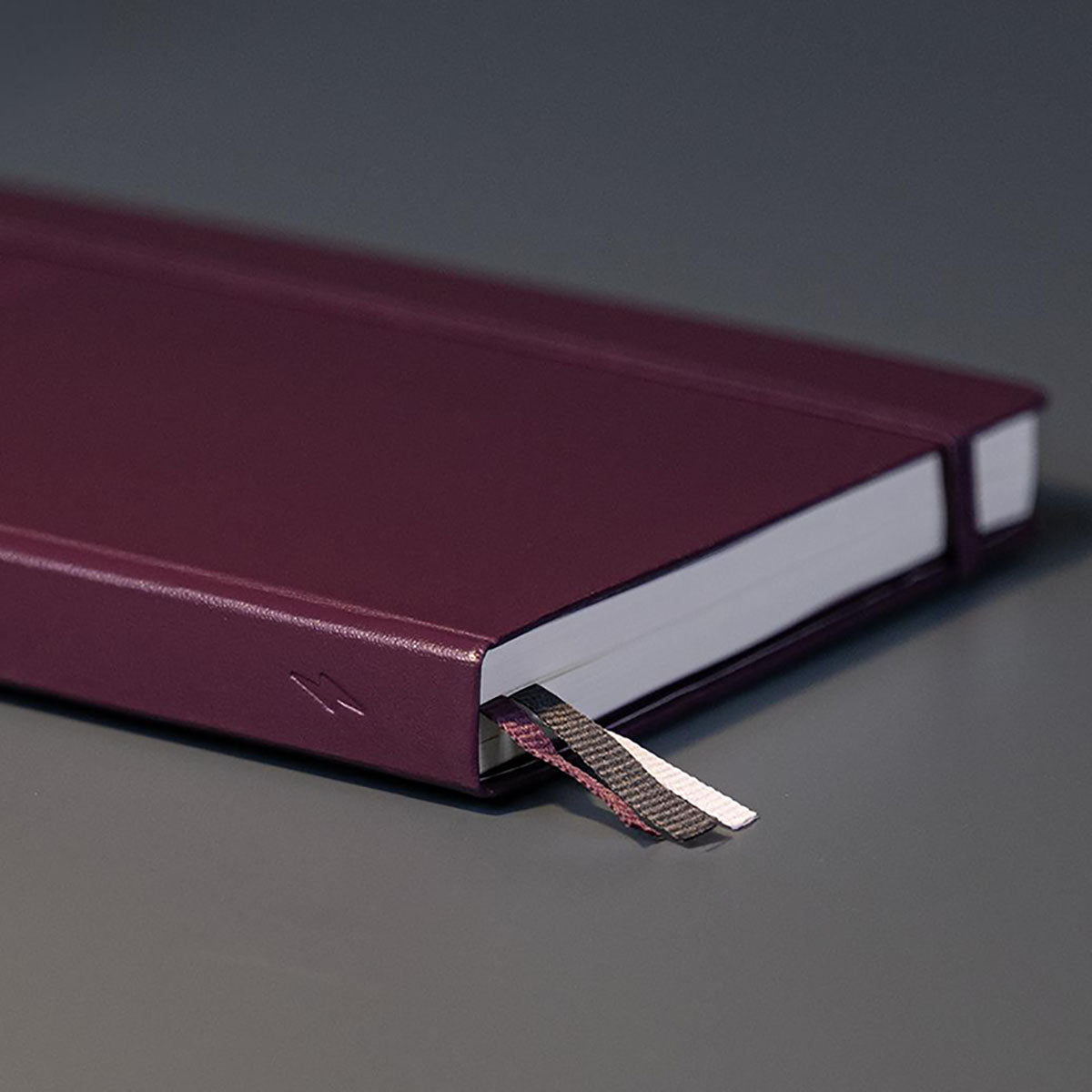 Materiałowe zakładki w notatniku Bullet Journal Leuchtturm1917.