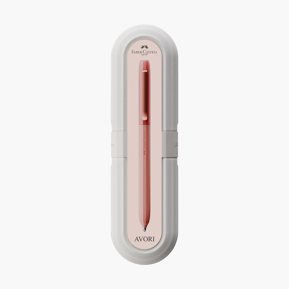 Długopis Avori pomarańczowy – Inner Fire, Faber-Castell, papierniczy design