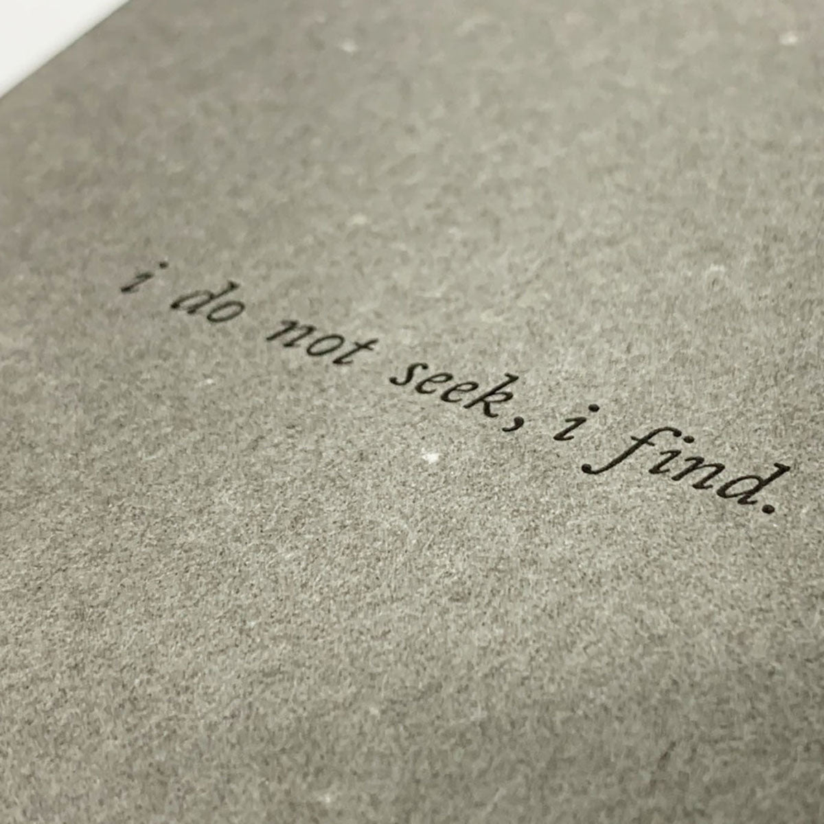 Find Pocket Note – szary, kunisawa, design sklep papierniczy, domowe biuro